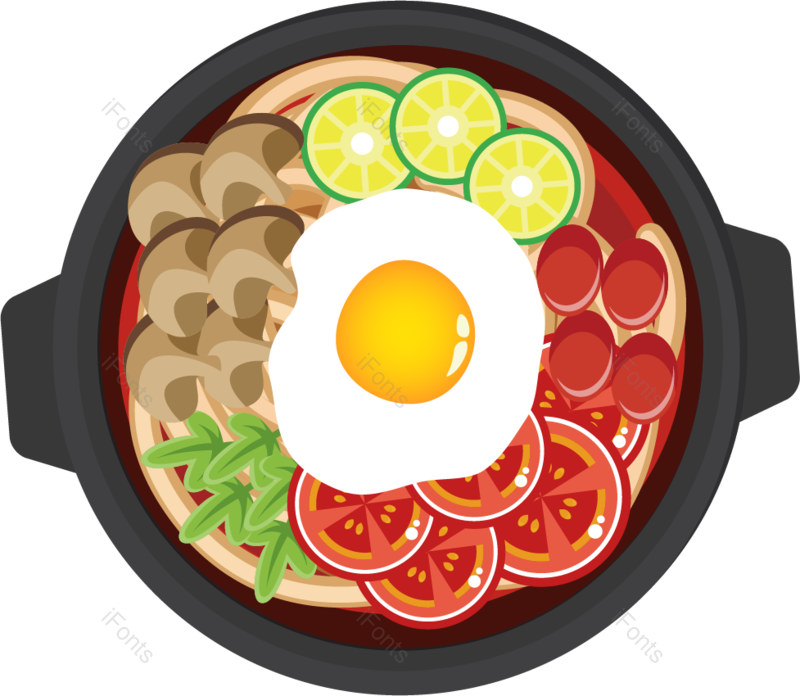 蔬菜图片,绿色矢量图元素,漫画PNG,蘑菇免抠素材
