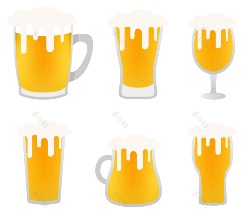 啤酒图片,元素,PNG,免抠素材