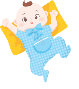 婴儿 蓝色 可爱 儿童 圆点 宝宝 矢量