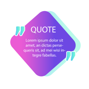Quote Quote边框 信息设计 创意 渐变 引号 文本 文本框
