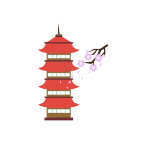 日本 皇居 樱花 建筑 创意 樱花季