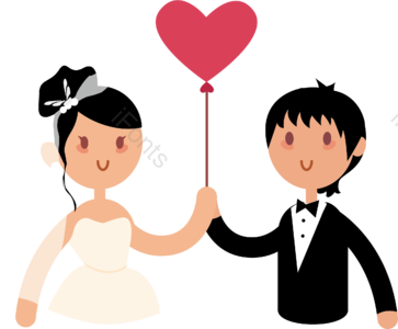 爱使 动画片 婚礼 嫁衣 插画用图 新娘 马夫 日本