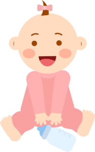 婴儿 宝宝 娃娃 小孩 手绘 婴儿形象 形象设计 奶瓶