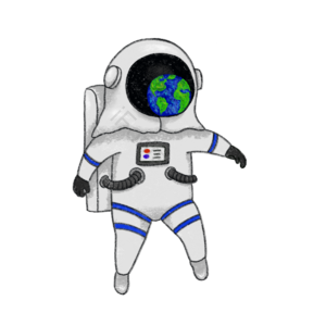 手绘感 插画设计 太空人宇航员 航空 飞行员 宇宙 宇航员图 宇航员剪贴画