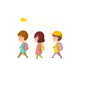 动画片 可爱 可爱 孩子们 女孩 男孩  帽子