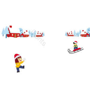 房屋 雪景 冬天 雪地