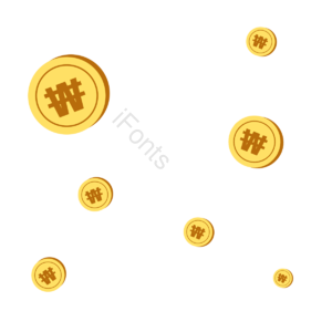 韩国 金币 钱 金融 金融 硬币 黄色 银行