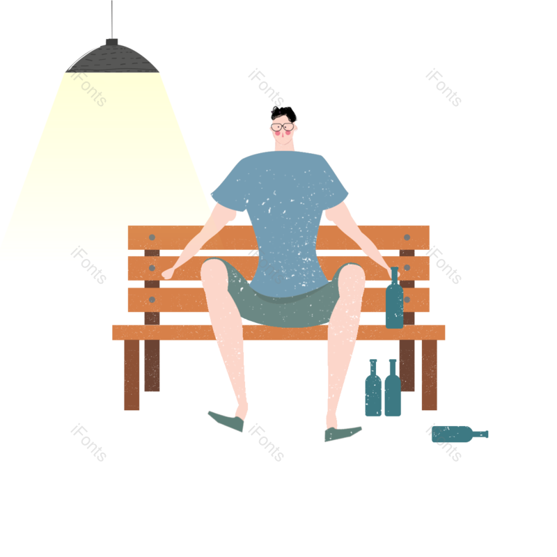白色图片,绿色元素,手绘PNG,免抠素材