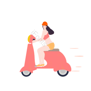 人 人物 女孩 女人 生活 休闲 骑车 电瓶车