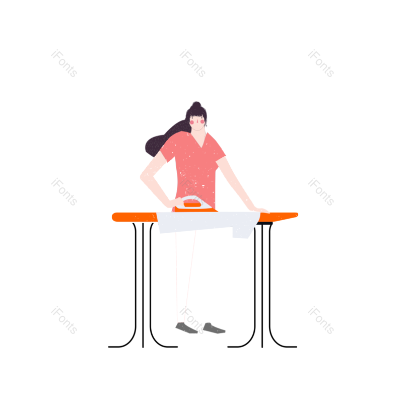 白色图片,红色元素,可爱PNG,衣服免抠素材