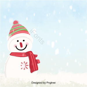 可爱 雪花 热情 冬季 动画片 雪人 手绘 插图