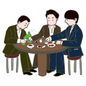 朝鲜的 上班族 九点到五点 下班 喝 喝红酒 烧酒 表