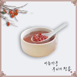 传统 韩国 韩国小吃 红豆汤 甜点 打折促销 背景 海报