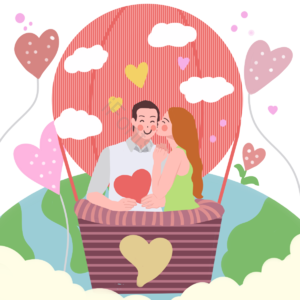 家庭 关心 捐助 帮助 温暖的 对 爱 插图