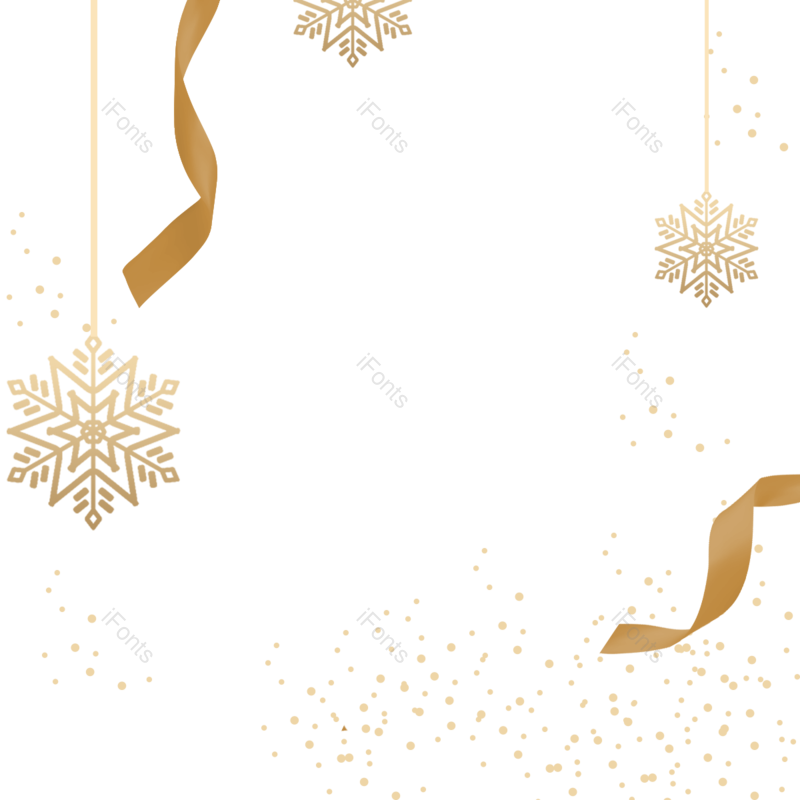 飘带图片,窗口元素,星星PNG,圣诞免抠素材