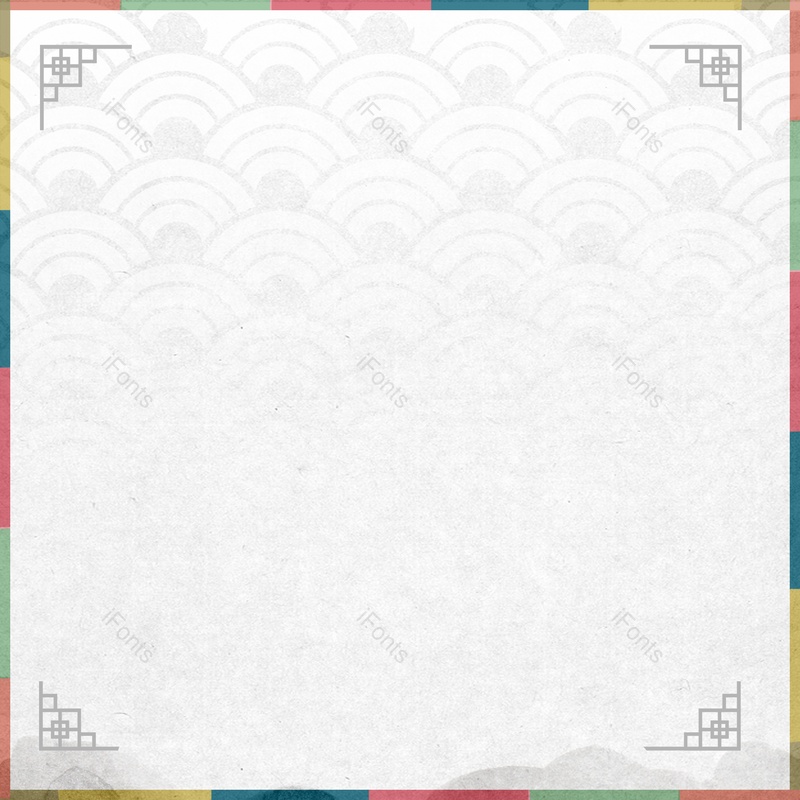 纸花图片,传统花纹元素,韩国传统PNG,免抠素材