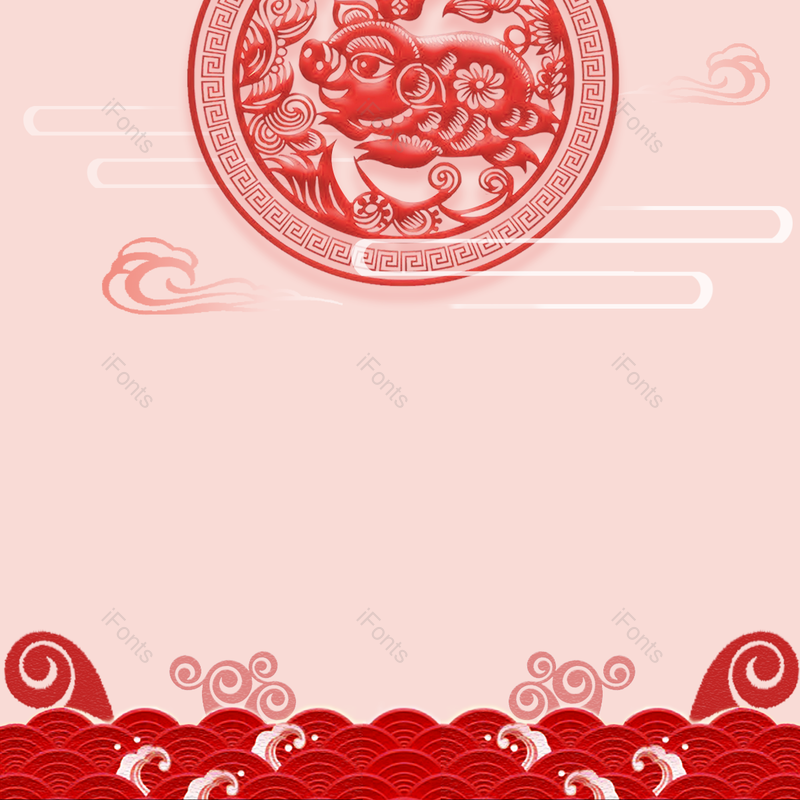 传统图片,红色元素,新年PNG,新年背景免抠素材