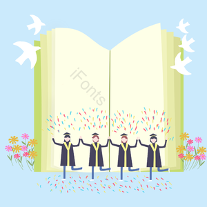 这个 花 丝绳 这本书 祝贺你 毕业 学士学位 毕业