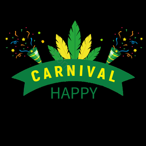 面具 庆祝场景 巴西 狂欢节 节日 开心 字体 彩色