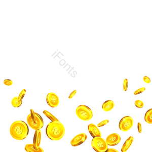 金材料 红色 镏金 打闪 新材料 物业管理 帧剪贴画 黄金剪贴画