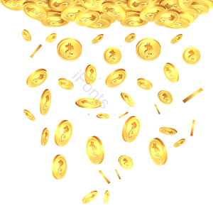 金色材料 金属材料 金日凤 金币 闪烁 新年 金币 新年素材