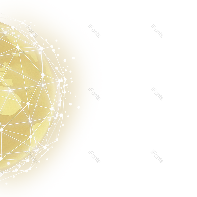 线条图片,抽象线条元素,技术PNG,地球免抠素材