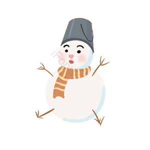 海报 雪 雪花 冬季 购物 优惠 扁平化 元素