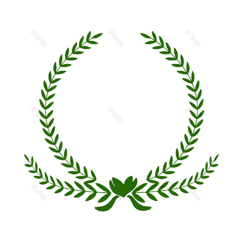 叶子图片,边框元素,花环PNG,春季免抠素材