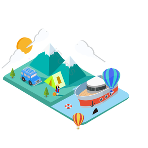 云 雪山 旅行 热气球 太阳 帐篷 号