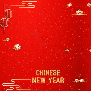 祥云 红色 梅花 挂件 中国 新年 中国新年 传统
