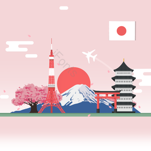 n  japan 东京塔 飞机票 沙哑 上运 n