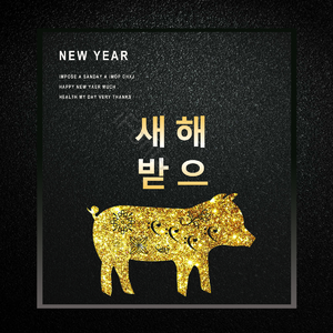 猪 猪背景 沙砾 忽闪忽闪 新年 新年背景 帧 黄金猪