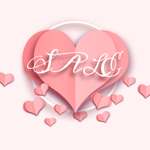 love 爱心 折纸 气球 情人节 爱 玫瑰 促销