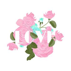 玫瑰 love 爱心 粉色 红色 爱 促销 打折
