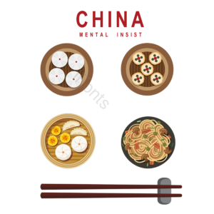 罗边 饺子 美食 筷子筷子 中国传统 平面
