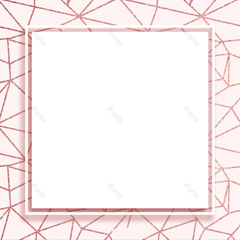元素图片,玫瑰元素,玫瑰金PNG,笔触免抠素材