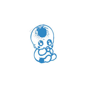 男孩 婴儿 男婴 蓝色 噪点 可爱 小孩 元素