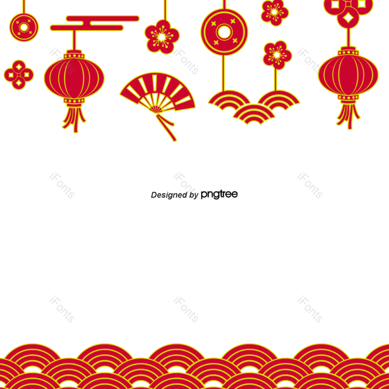 祥云图片,节日元素,春节PNG,灯笼免抠素材