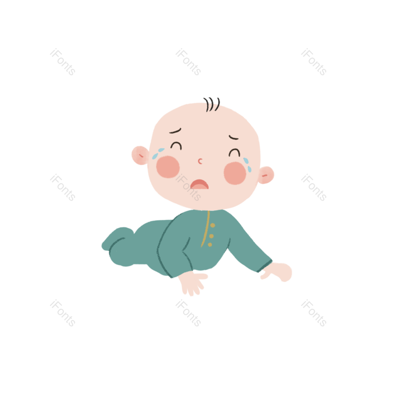 海报图片,男孩元素,伤心PNG,绿色免抠素材