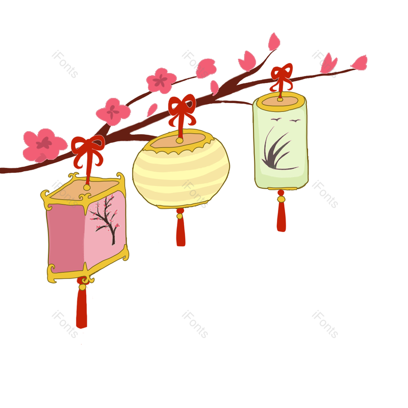 元素图片,传统元素,喜庆PNG,灯笼免抠素材