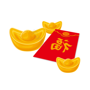 红包 金元宝 祝福 金币 矢量 节日 漂浮金币 新年