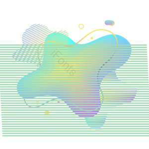 流体 渐变 流体文本框 边框 时尚 炫彩 荧光 创意