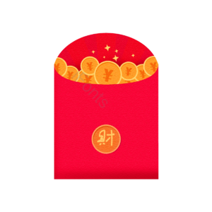 背景 春节 砂石质感 红包 卡通 金球