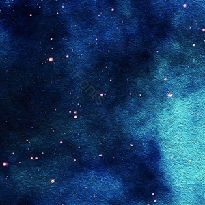 大气 星空 背景 星云 油画笔触 唯美 浅蓝色