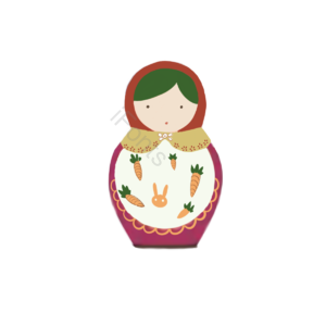 母亲节 玩具 女孩节 俄罗斯 套娃 红色 可爱 节日