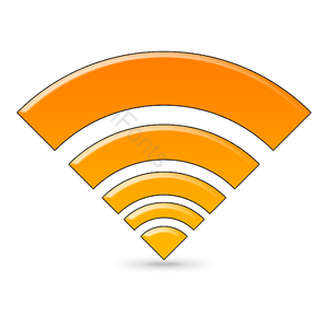 手绘 高光 手机 PNG元素 WIFI信号