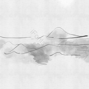背景 山水画 水墨风 中国风 滴墨画 简约 水墨