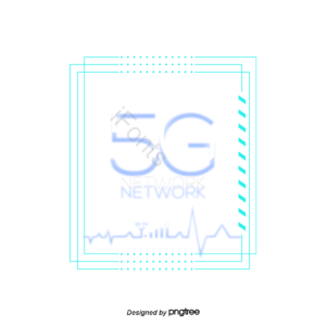 手绘 5G 科技 线条 网络 现代