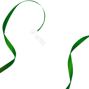 丝带 绿色 圣帕特里克节 节日 平面 旋转 st patricks