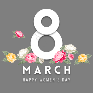 叶子 花朵 8th March 8 happy women s